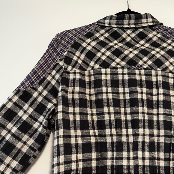 Free People | Plaid Button Up Shirt - Picture 9 of 14